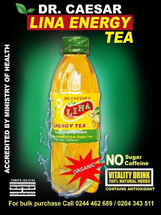 Dr. Caesar Lina Energy Tea Minimizes Blood Pressure-Research Reveals