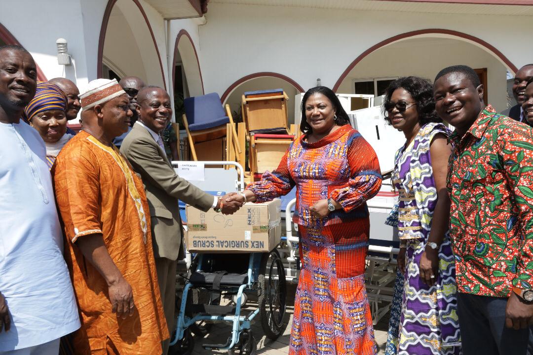Big Relief For Health Institutions As First Lady Makes Donations