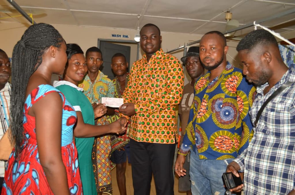 Agyemang Amponsah Foundation Donates Clinical Items To 2 Hospitals