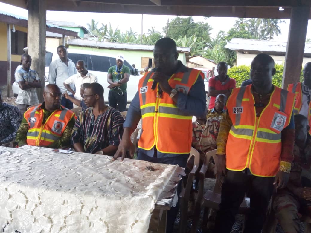 NADMO Presents Relief Items To Flood Victims At Prestea-Himan