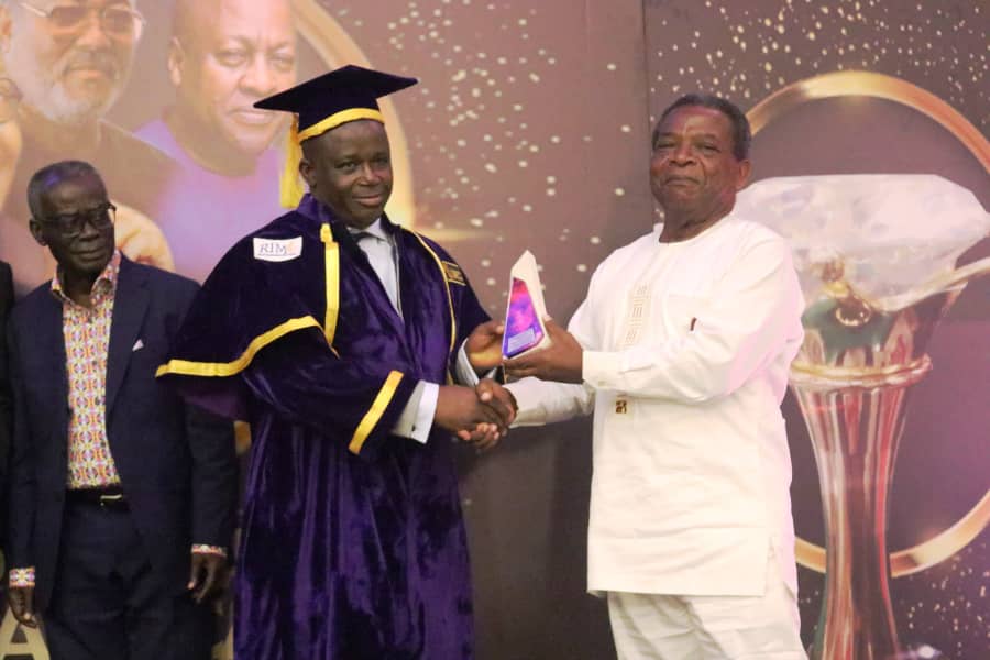 Dr.Frank Adjei Honoured For Jobs Creation