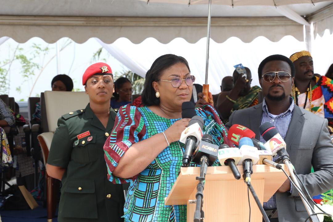 First Lady Commends Goldfields Ghana For High Cooperate Responsibility