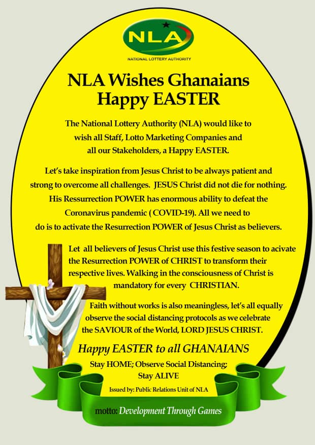 NLA wishes Ghanaians happy Easter