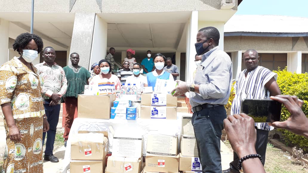 Kintampo North MP Fights Coronavirus With Hospital Equipment