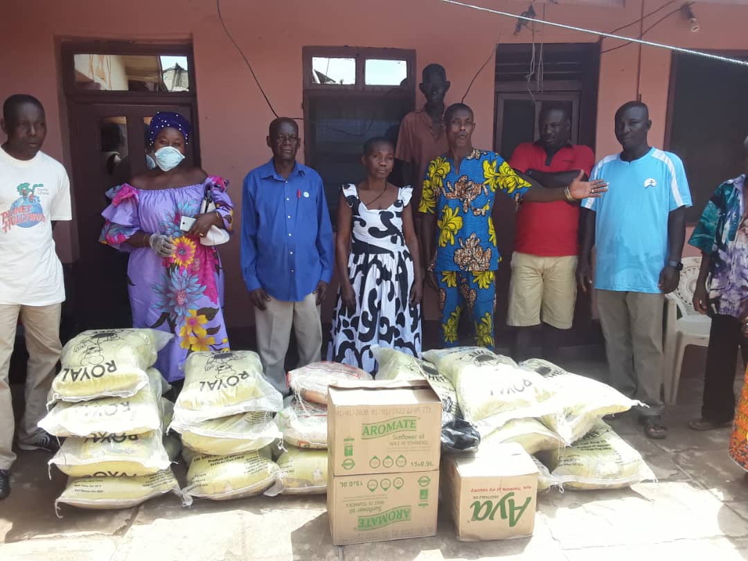 Daaban:Oheneyere Nana Afua Amado Donates Food Items To Community