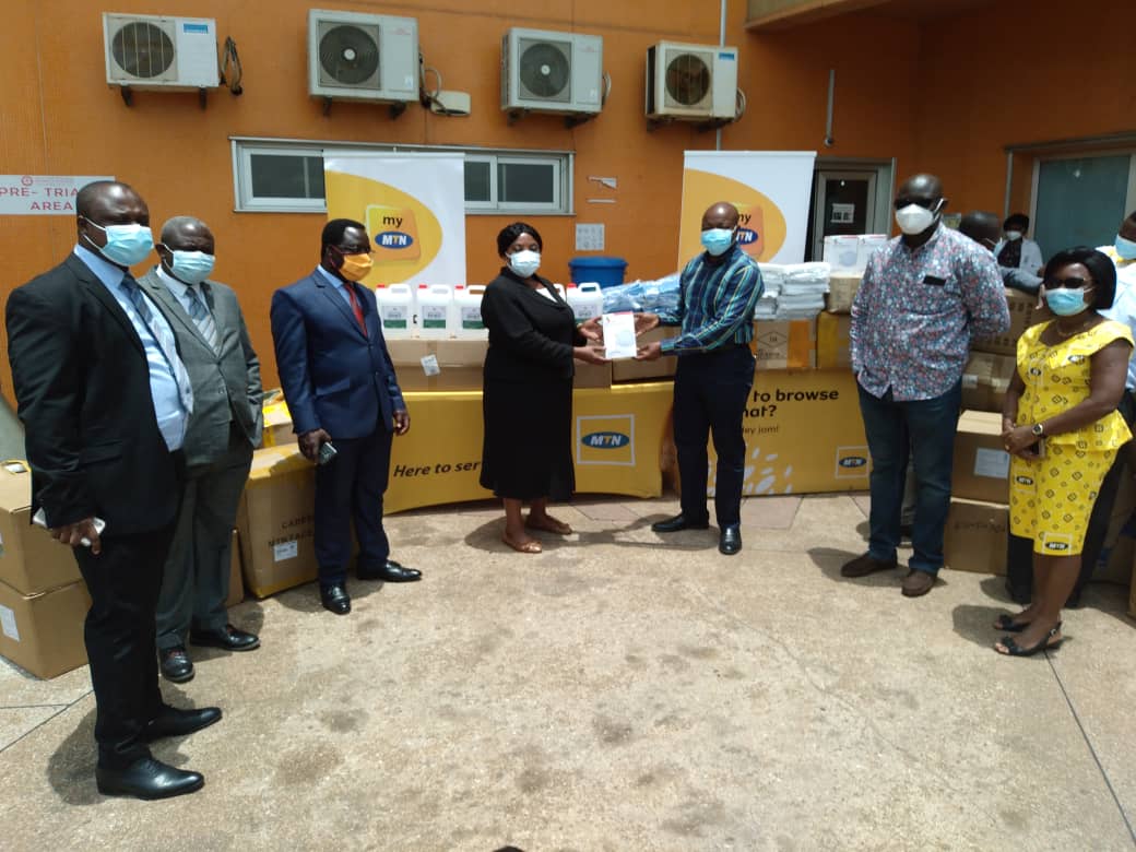 Fight  Against COVID-19: MTN Supports Hospitals With PPEs In Ashanti Region