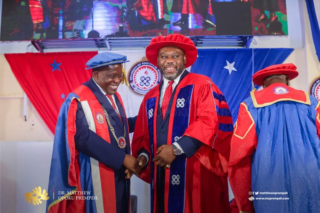 Napo honoured with doctorate degree for spearheading free shs