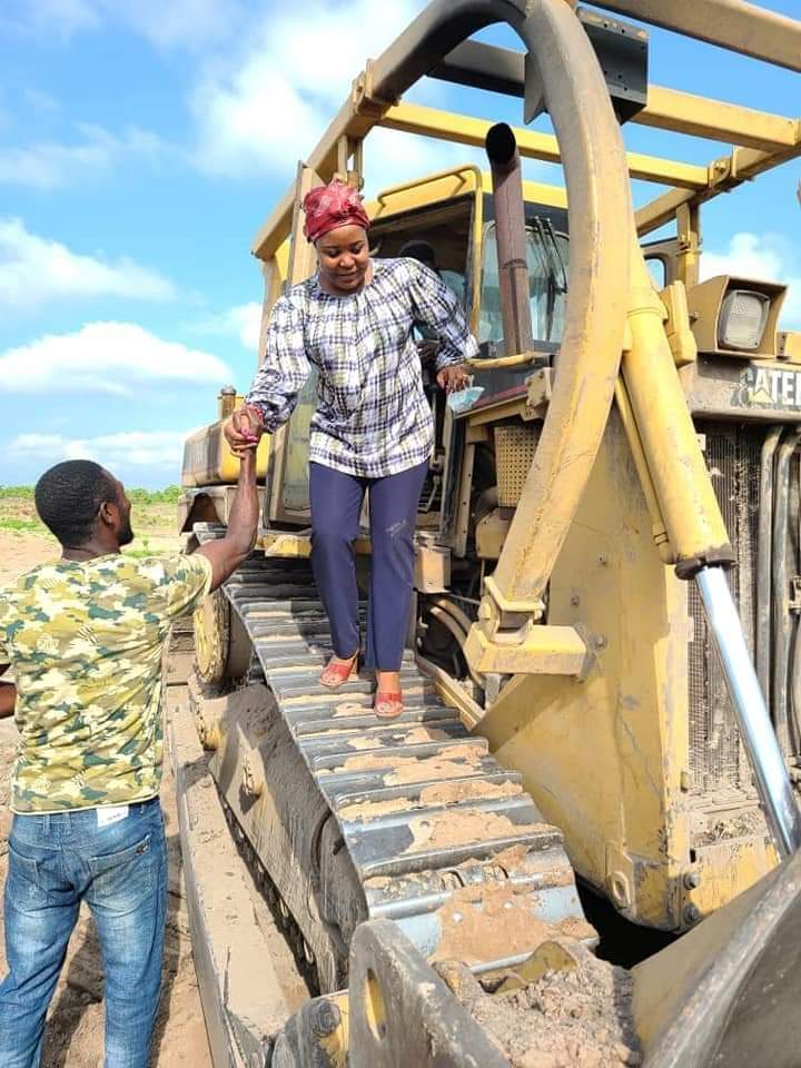 Afram Plains North MP Cuts Sod For Roads Construction Amidst jubilation
