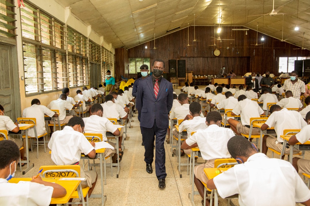Education Minister Visits WASSCE Exams Centres
