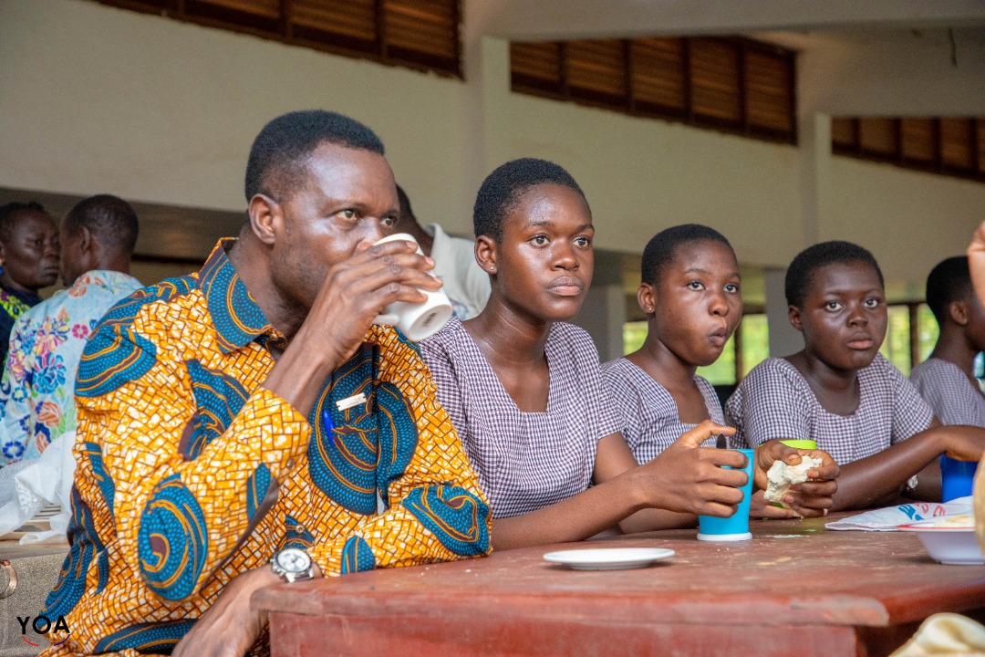 Education Minister Eats Breakfast With Students Of Afia Kobi Ampem SHS