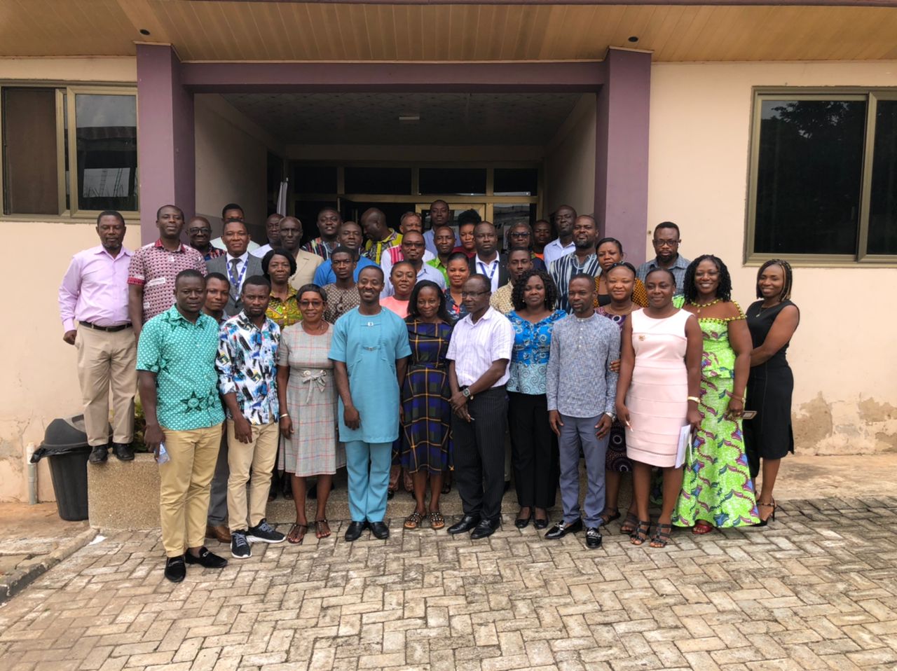 Stakeholders engagement  on draft vaccine related events response plan for Ghana held in Kumasi