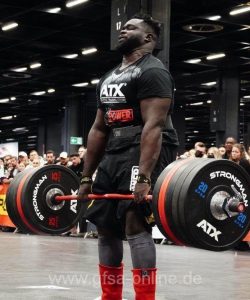 Evans Aryee wins silver at East Flanders Strongest Competition in Belgium