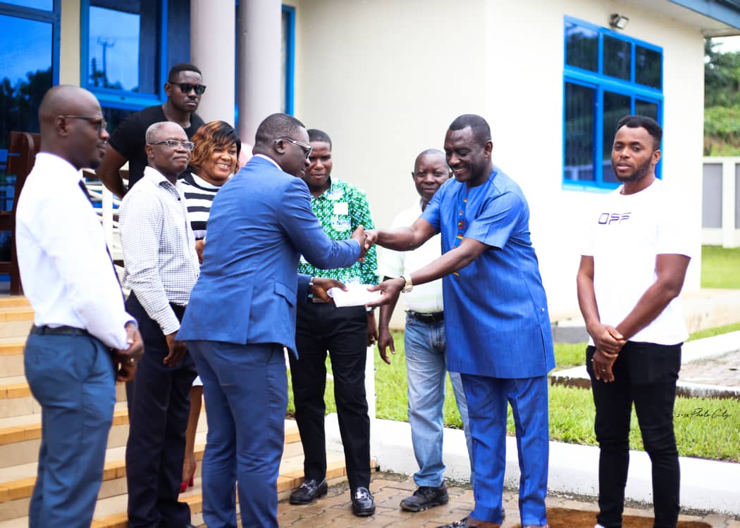 Bekwai Constituency: COP Alex George Mensah Donates To Schools
