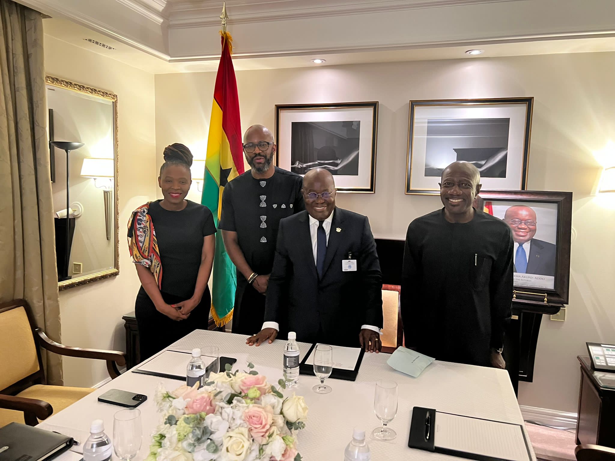 MTN Delegation Meets Ghana’s President Akufo-Addo