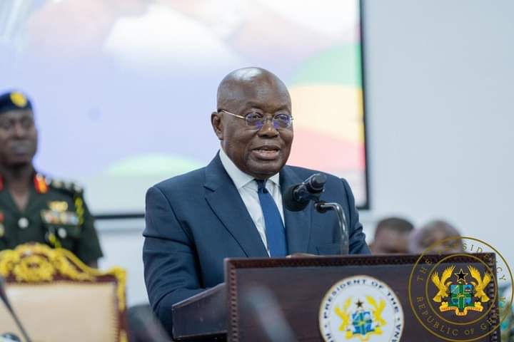 President Akufo-Addo calls on chiefs, MMDCEs to actively rally behind Govt to curb illegal Mining 