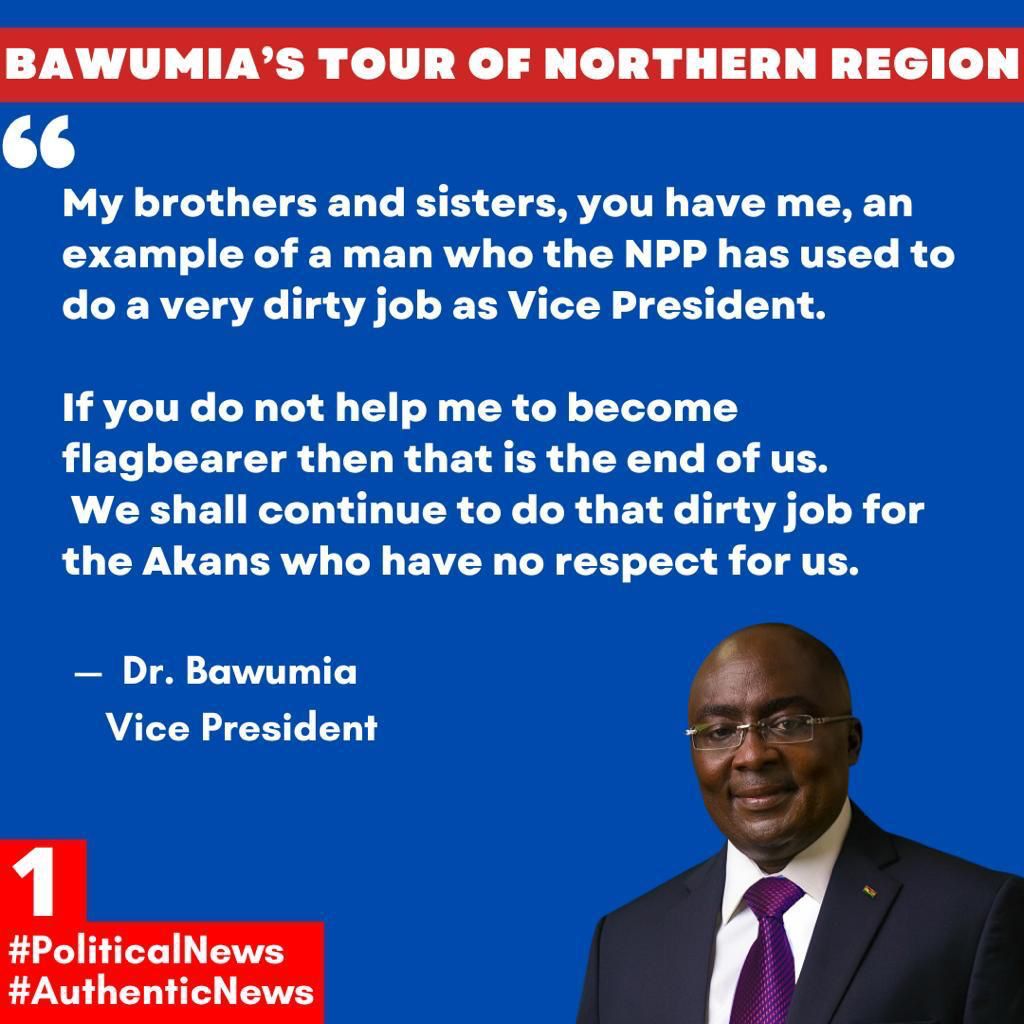 Dr.Bawumiah Doing Dirty Job In His   Northern Region Tour -Group 