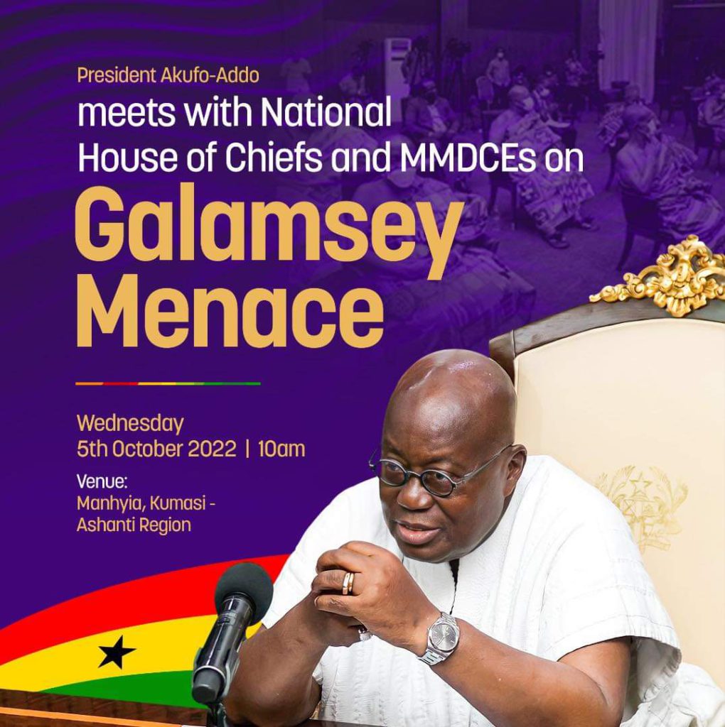 President Nana Addo Gives Another Assurance Of Stopping’Galamsey’