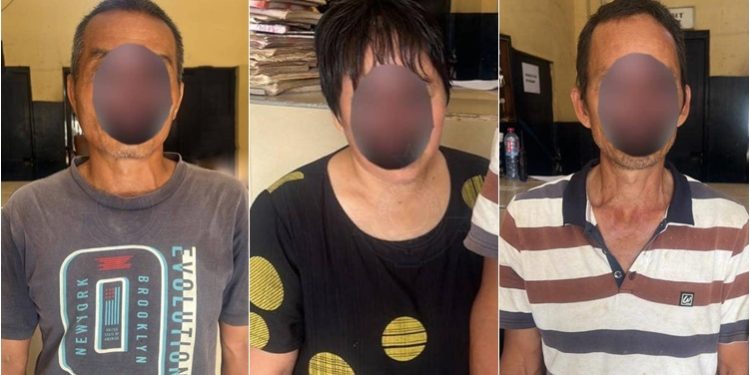 Police arrest 3 Chinese nationals for alleged murder