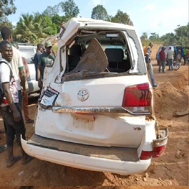 Finance Minister And Wife Escape Death, Following Horrifying Car Accident