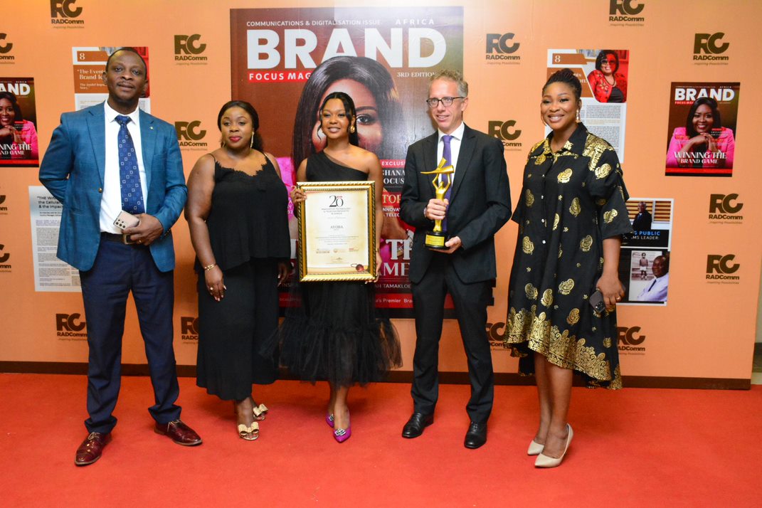 MTN Ghana Personalities,Ayoba Awarded At The 4TH Annual National Communications Award 2022