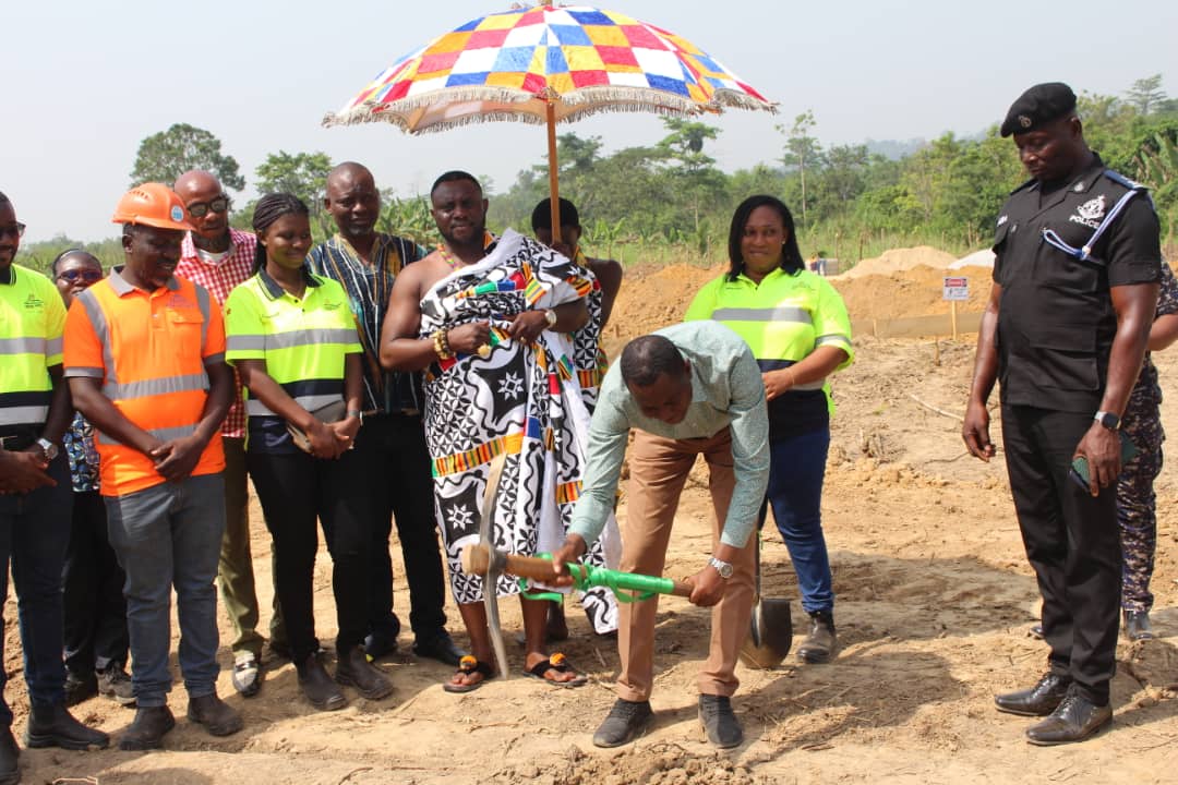 Anglogold Ashanti breaks ground for ultramodern school complex for Sanso community