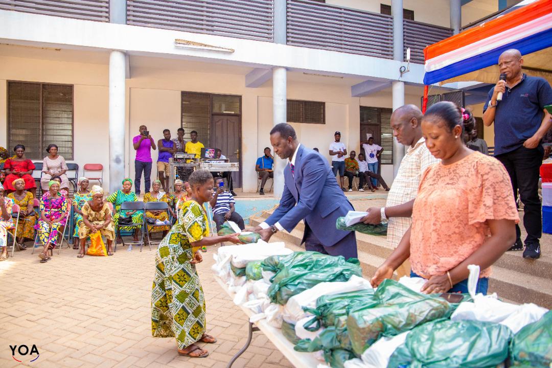 Bosomtwe MP supports 200 widows and widowers