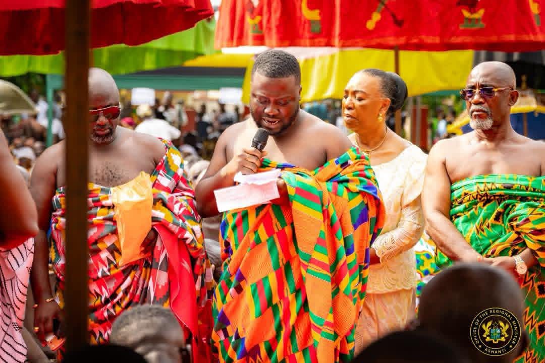 Ashanti Regional Minister Updates Otumfuo on Major Projects at First ...